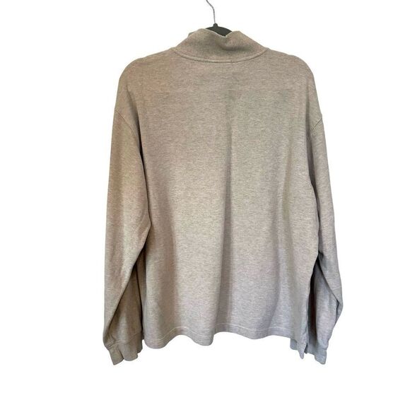 Rodd & Gunn Cotton Alton Ave Quarter Zip Sweater in Oatmeal, XXL - Picture 2 of 9